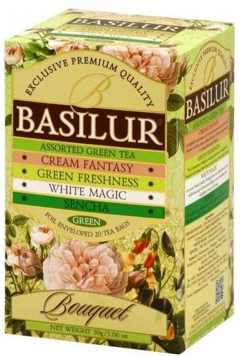 Vásárlás: BASILUR Bouquet Assorted Zöld Tea Keverék 20 filter Tea, gyógytea  árak összehasonlítása, BouquetAssortedZöldTeaKeverék20filter boltok