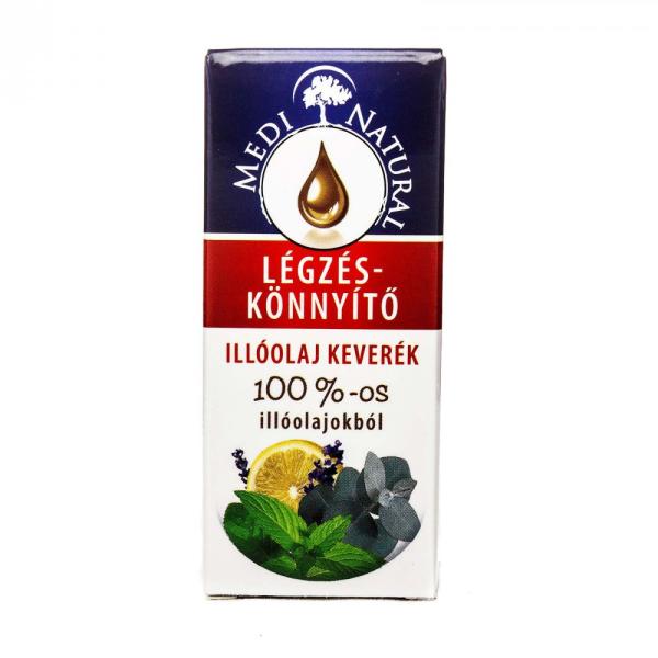 Légzéskönnyítő illóolaj keverék 10 ml