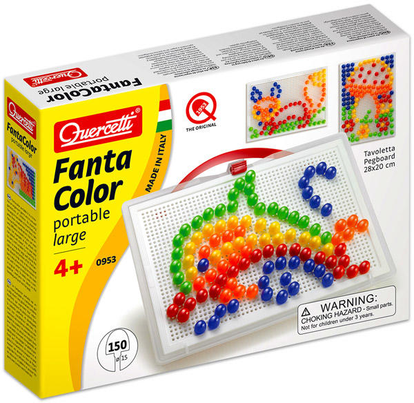 Fanta Color színes pötyi készlet - delfin 150 db-os (KWH-0953)