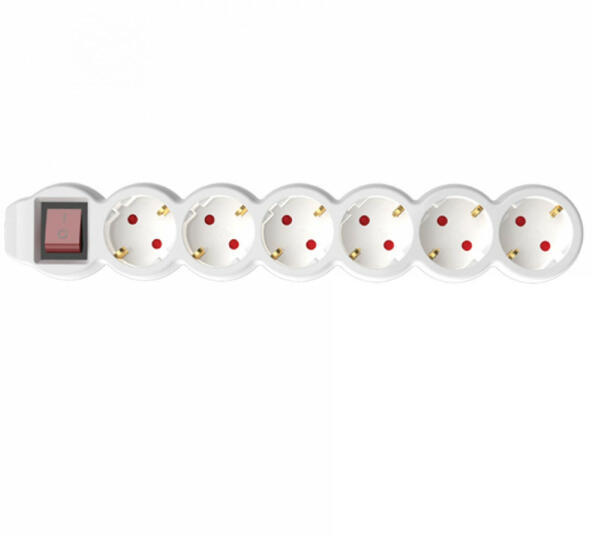 Home 6 Plug 1,5 m Switch (NV 6K/WH)