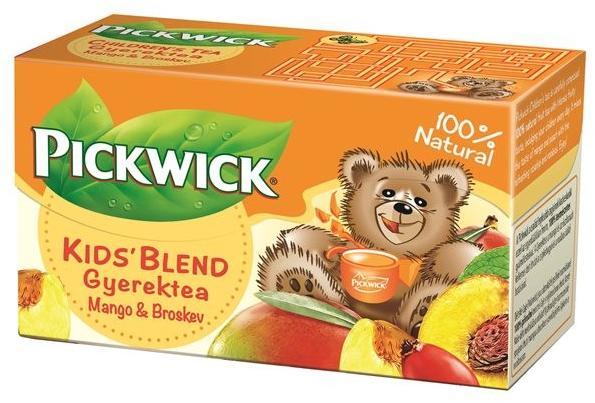 Vásárlás: Pickwick Gyerektea Mangó 20 filter Tea, gyógytea árak  összehasonlítása, GyerekteaMangó20filter boltok