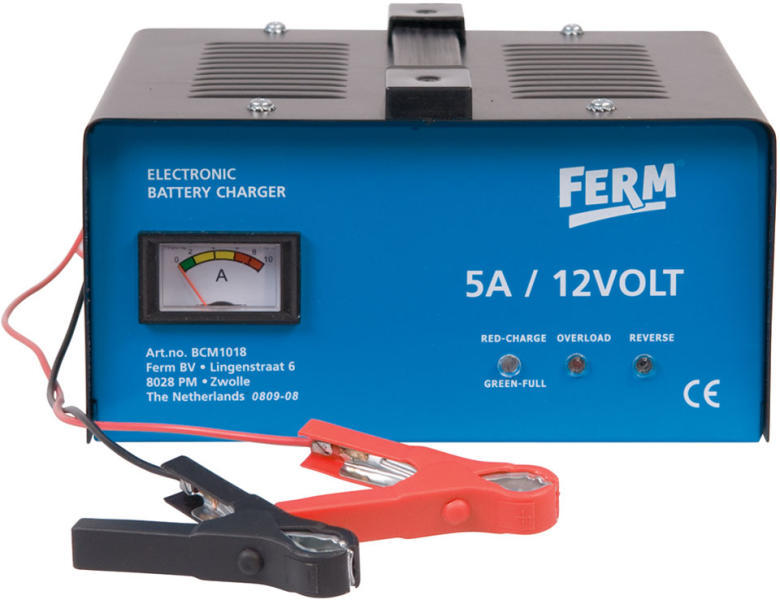 FERM BCM1018 Зарядни за авто акумулатори Цени, оферти и мнения, списък с  магазини, евтино FERM BCM1018
