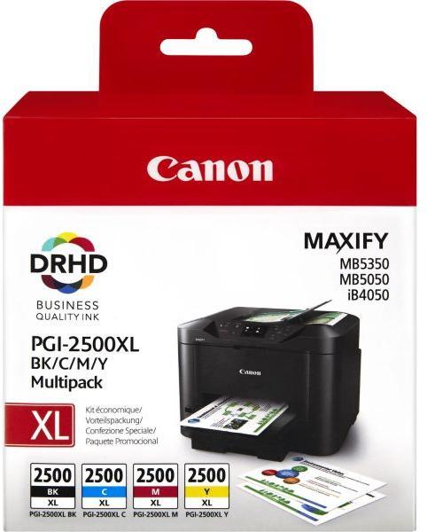 PGI-2500XL Multipack BK/C/M/Y (BS9254B004AA)