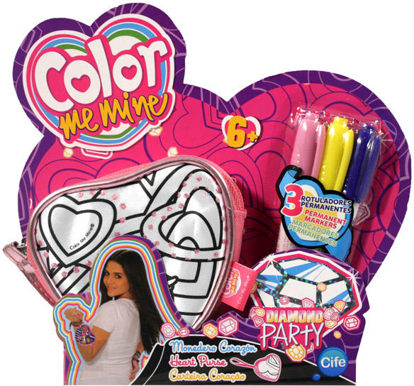 Vásárlás: Cife Color Me Mine Színezhető pénztárca - Violetta, szívecskés  Kreatív játék árak összehasonlítása, Color Me Mine Színezhető pénztárca  Violetta szívecskés boltok