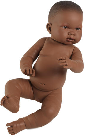 Vásárlás: Llorens Lány csecsemő baba, fekete bőrű - 45 cm (45004) Játékbaba  árak összehasonlítása, Lány csecsemő baba fekete bőrű 45 cm 45004 boltok