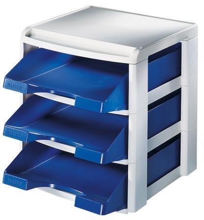 Vásárlás: Leitz Plus Irattálca műanyag 3 fiókos kék (53270035) Irattartó,  rendező árak összehasonlítása, Plus Irattálca műanyag 3 fiókos kék 53270035  boltok