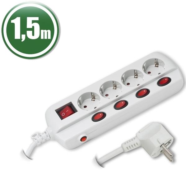 4 Plug 1,5 m Switch (20247)