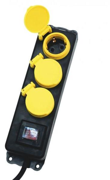 3 Plug 1,5 m Switch (NVO 03K/BK)