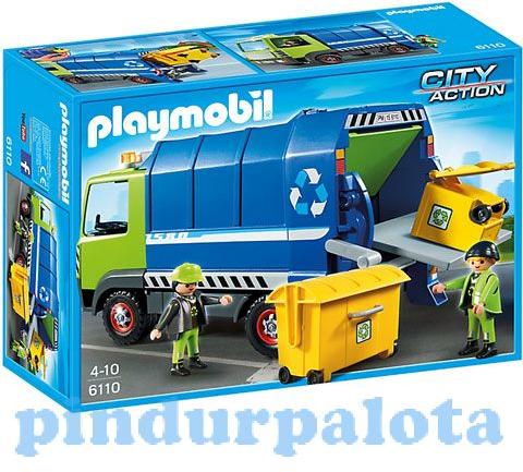 Vásárlás: Playmobil Kukásautó (6110) Playmobil árak összehasonlítása,  Kukásautó 6110 boltok