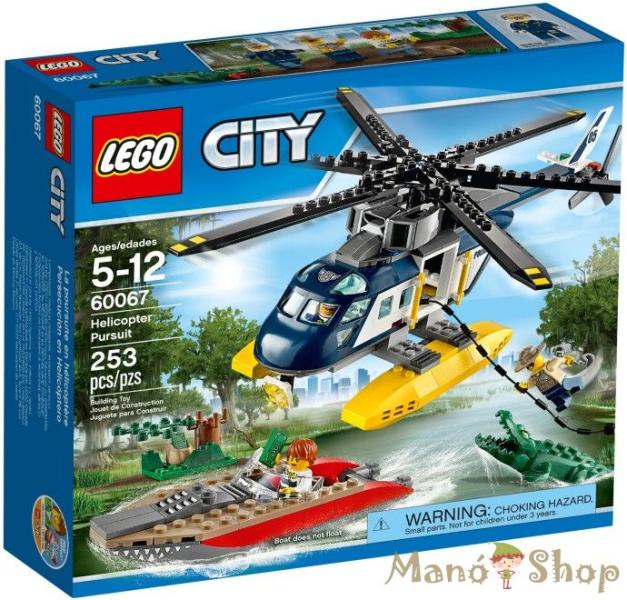 Vásárlás: LEGO® City - Helikopteres üldözés (60067) LEGO árak  összehasonlítása, City Helikopteres üldözés 60067 boltok