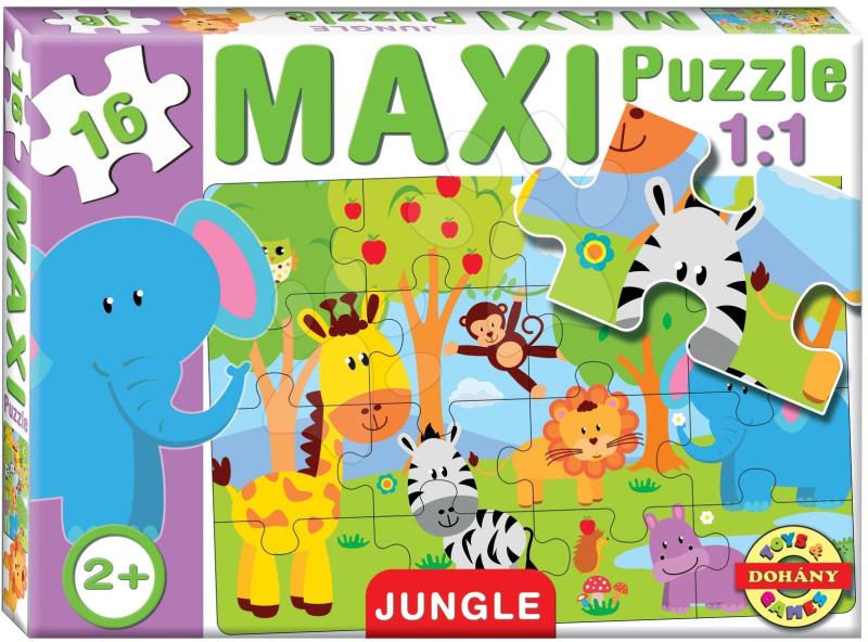 Vásárlás: Dohány Maxi puzzle - Dzsungel 16 db-os (640-10) Puzzle árak  összehasonlítása, Maxi puzzle Dzsungel 16 db os 640 10 boltok