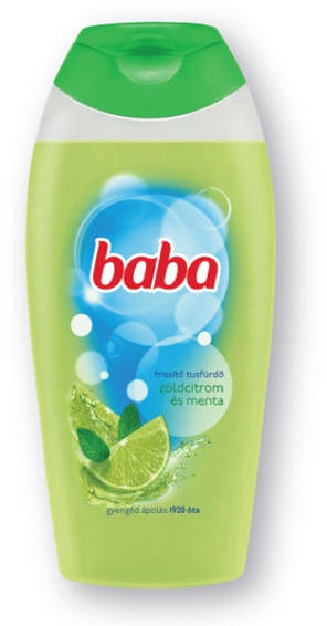 Zöldcitrom és menta tusfürdő 400 ml