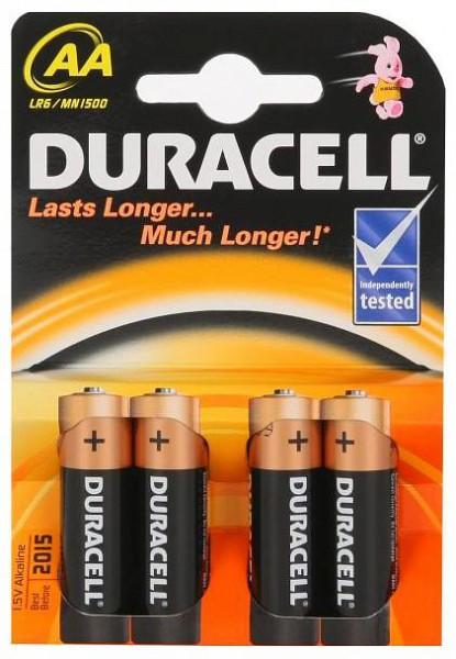Duracell AA Basic LR6 (4) (Baterii de unica folosinta) - Preturi