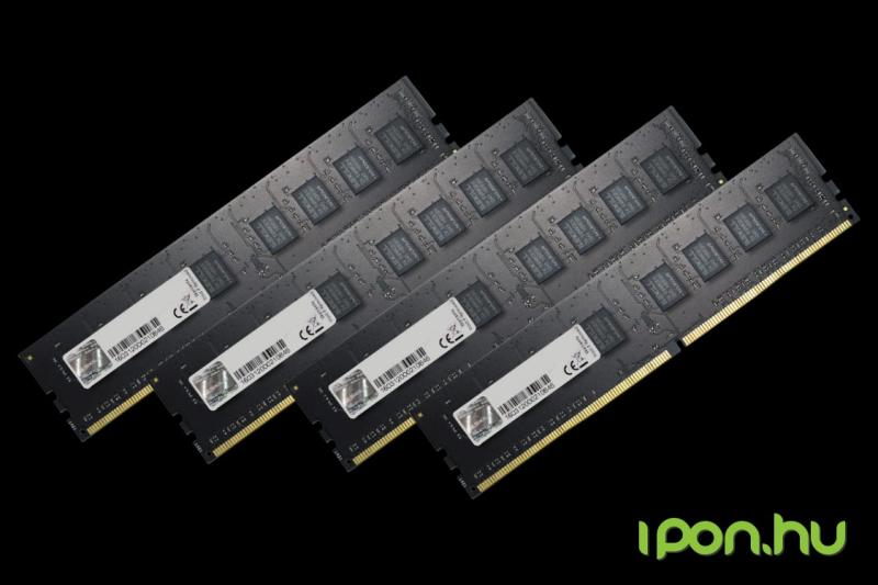 32GB (4x8GB) DDR4 2400MHz F4-2400C15Q-32GNT