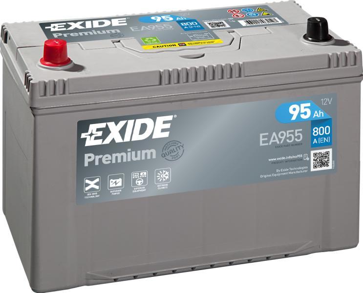 Premium 12V 95Ah 800A left+ (EA955)