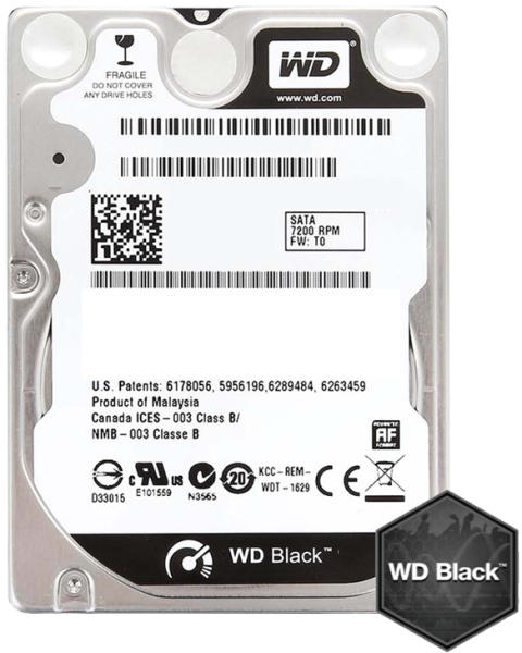 Western Digital WD Black 2.5 500GB 7200rpm 32MB SATA3 (WD5000LPLX)  vásárlás, olcsó Belső merevlemez árak, Western Digital WD Black 2.5 500GB  7200rpm 32MB SATA3 (WD5000LPLX) boltok
