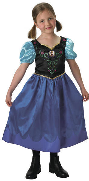 Vásárlás: Rubies Disney hercegnők: Jégvarázs Anna hercegnő - 128cm-es méret  (RUB889543-L) Gyerek jelmez árak összehasonlítása, Disney hercegnők  Jégvarázs Anna hercegnő 128 cm es méret RUB 889543 L boltok