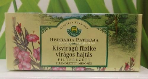 Vásárlás: Herbária Kisvirágú Füzike Tea 25 Filter Tea, gyógytea árak  összehasonlítása, KisvirágúFüzikeTea25Filter boltok