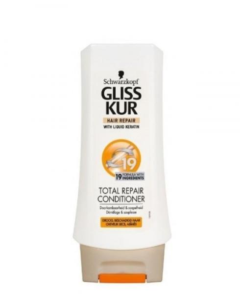 Gliss Kur Total Repair regeneráló balzsam száraz hajra 200 ml