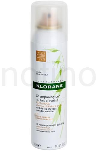 Avoine száraz sampon a barna és sötét árnyalatú hajra (Dry Shampoo with Oat Milk for Brown to Dark Hair) 150 ml