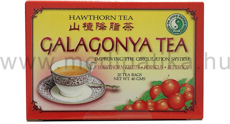 Vásárlás: Dr. Chen Patika Galagonya Tea 20 Filter Tea, gyógytea árak  összehasonlítása, GalagonyaTea20Filter boltok