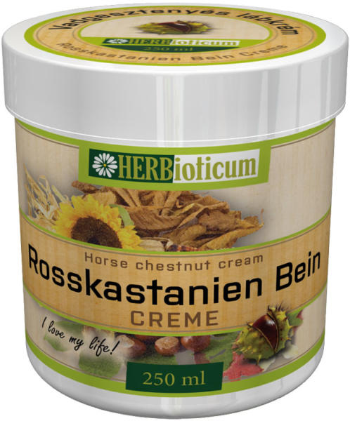 Vásárlás: HERBioticum Vadgesztenyés lábkrém 250 ml Gyógyhatású krém árak  összehasonlítása, Vadgesztenyéslábkrém250ml boltok