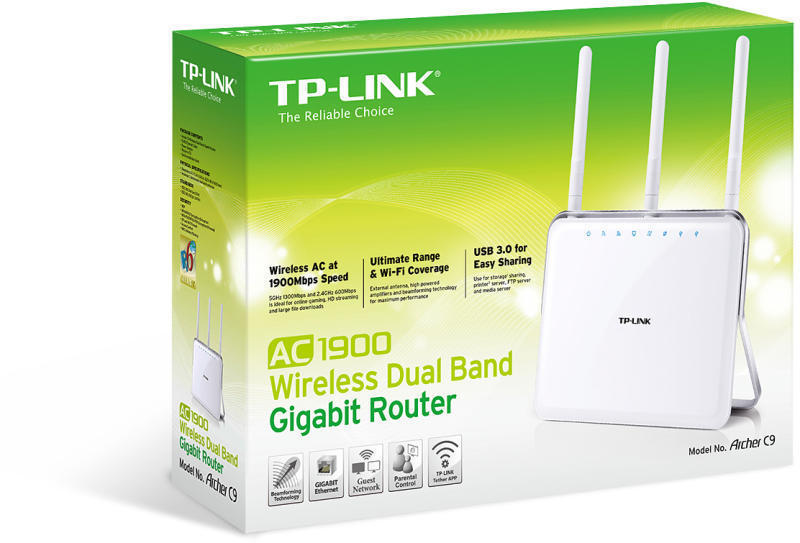 TP-Link Archer C9 AC1900 router vásárlás, olcsó TP-Link Archer C9 AC1900  árak, Router akciók