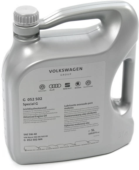 Volkswagen Vapsoil 502.00/505.00/505.01 5W-40 5L (Ulei motor) - Preturi