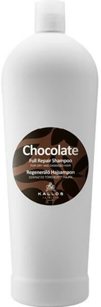 Vásárlás: Kallos Csokoládés Regeneráló sampon száraz és töredezett hajra 1  l Sampon árak összehasonlítása,  CsokoládésRegenerálósamponszárazéstöredezetthajra1l boltok