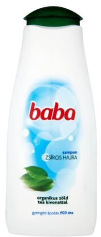 Családi sampon zsíros hajra zöld tea kivonattal 400 ml