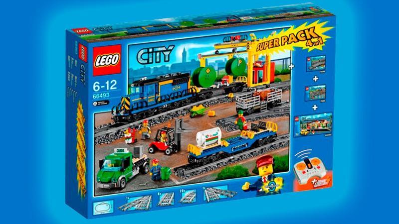 Vásárlás: LEGO® City Vonat szupercsomag 4 az 1-ben 66493 LEGO árak  összehasonlítása, City Vonat szupercsomag 4 az 1 ben 66493 boltok