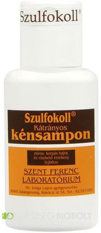 Szulfokoll kátrányos kénsampon 150 ml