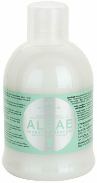 KJMN hidratáló sampon alga és olívaolaj kivonattal (Moisturizing Shampoo with Algae Extract and Olive Oil) 1 l