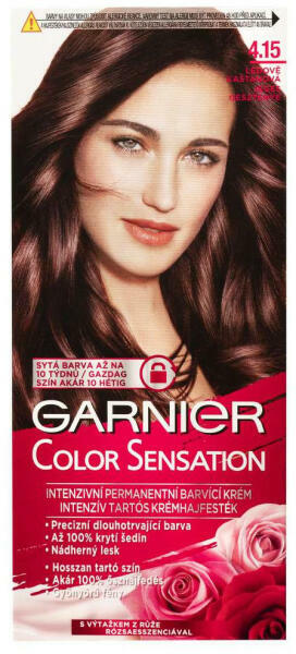 Vásárlás: Garnier Color Sensation Jeges Gesztenye 4.15 Hajfesték,  hajszínező árak összehasonlítása, Color Sensation Jeges Gesztenye 4 15  boltok