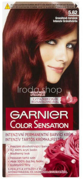 Vásárlás: Garnier Color Sensation 5.62 Intenzív Gránátvörös Hajfesték,  hajszínező árak összehasonlítása, Color Sensation 5 62 Intenzív Gránátvörös  boltok