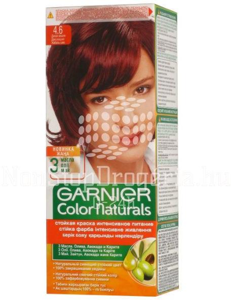 Vásárlás: Garnier Color Naturals Mélyvörös 4.6 Hajfesték, hajszínező árak  összehasonlítása, Color Naturals Mélyvörös 4 6 boltok