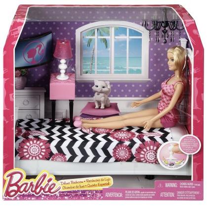 Vásárlás: Mattel Barbie - Szoba babával - Hálószoba 2015 (CFB60) Barbie  baba árak összehasonlítása, Barbie Szoba babával Hálószoba 2015 CFB 60  boltok