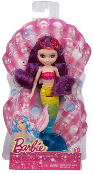 Vásárlás: Mattel Barbie - Mini sellő baba - lila hajjal (CGK87) Barbie baba  árak összehasonlítása, Barbie Mini sellő baba lila hajjal CGK 87 boltok