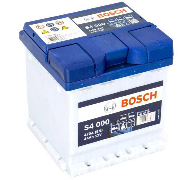 Bosch S4 44Ah 420A right+ (0092S40001) vásárlás, Autó akkumulátor bolt árak,  akciók, autóakku árösszehasonlító