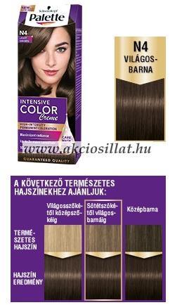 Palette Intensive Color Creme Világosbarna krém N4/5-0