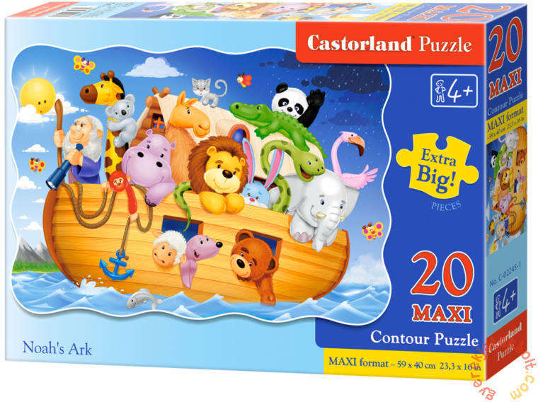 Maxi puzzle - Noé bárkája 20 db-os (02245)