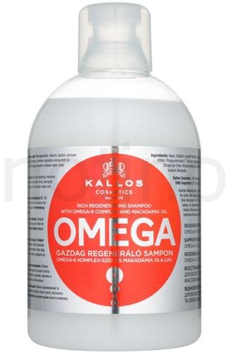 KJMN regeneráló sampon omega-6 komplexel és makadámia olajjal 1 l