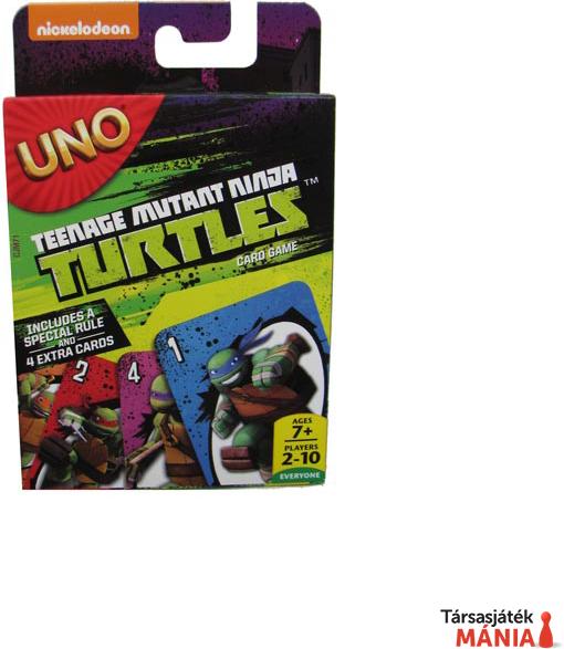 Vásárlás: Mattel UNO Tini nindzsa teknőcök Társasjáték árak  összehasonlítása, UNOTininindzsateknőcök boltok