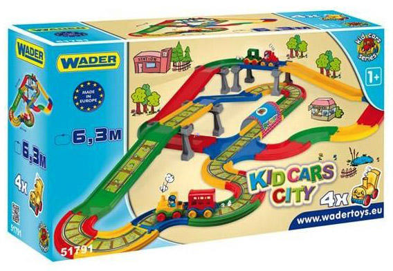 Vásárlás: Wader Kid Cars 3D város pályaszett 6.3m (51791) Játék autópálya  árak összehasonlítása, Kid Cars 3 D város pályaszett 6 3 m 51791 boltok