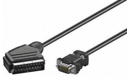 Kolink Scart-VGA Cable 1.8m M/M KKTMSV02 (Cablu, conector) - Preturi