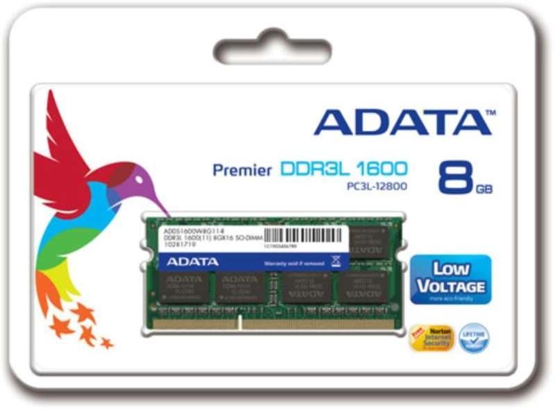 ADATA Premier 8GB DDR3 1600MHz ADDS1600W8G11-S (Memorie) - Preturi