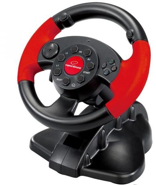Esperanza Steering Wheel High Octane PC/PS1/PS2/PS3 (EG103) (Volan