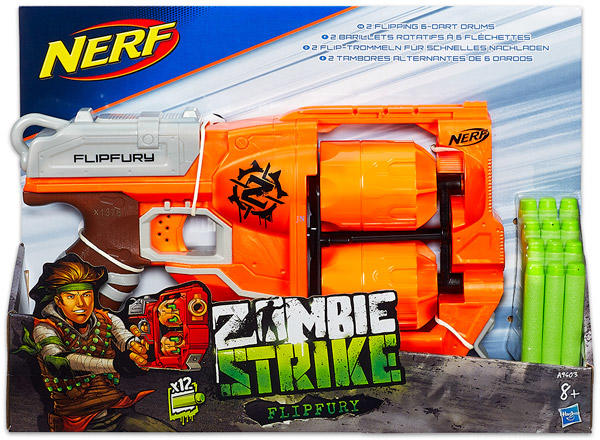 Vásárlás: Hasbro NERF N-Strike Elite - Zombie Strike Flipfury (E0489/E3002)  Játékfegyver árak összehasonlítása, NERF N Strike Elite Zombie Strike  Flipfury E 0489 E 3002 boltok