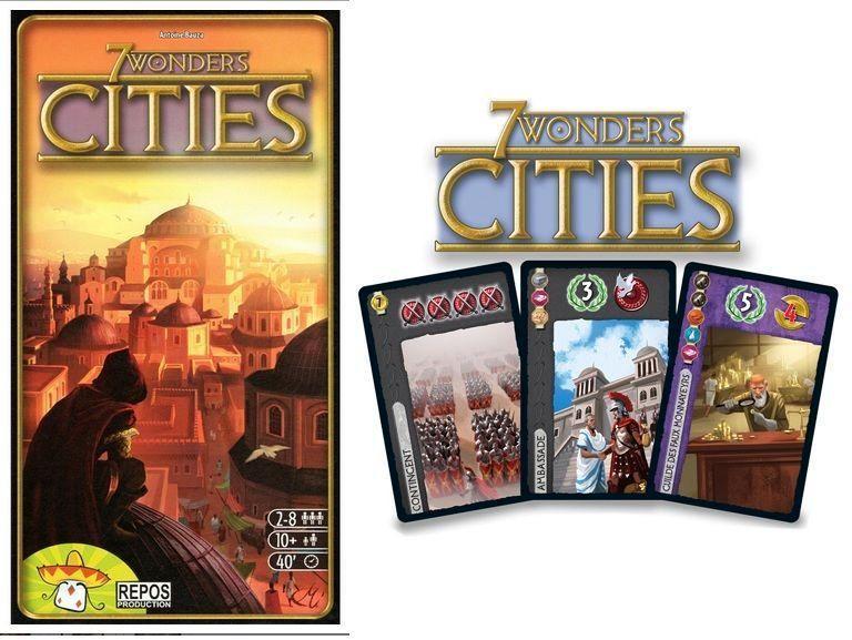 Vásárlás: Repos Production 7 Wonders 7 csoda - Cities kiegészítő Társasjáték  árak összehasonlítása, 7 Wonders 7 csoda Cities kiegészítő boltok