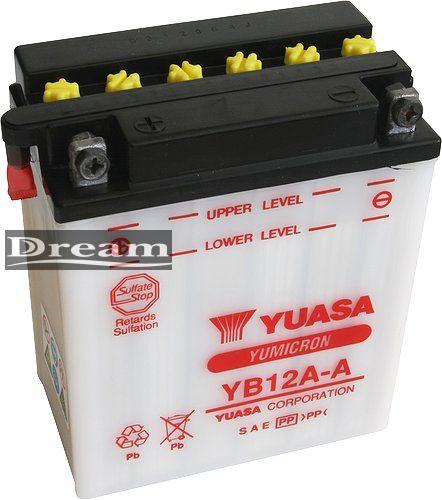 Vásárlás: YUASA Yumicron 12V 12Ah left+ YB12A-A Motor akkumulátor árak  összehasonlítása, Yumicron 12 V 12 Ah left YB 12 A A boltok